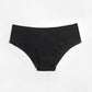Micro Lace Trim Hipster - Black
