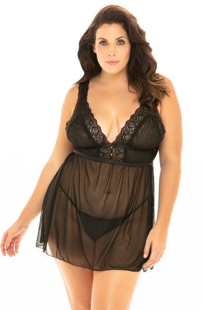 Nora nightgown - Black